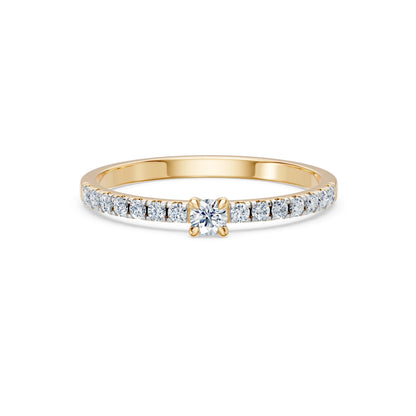Solitär-Eternity-Ring, 0.09 ct — 101-10126/1(2.8)