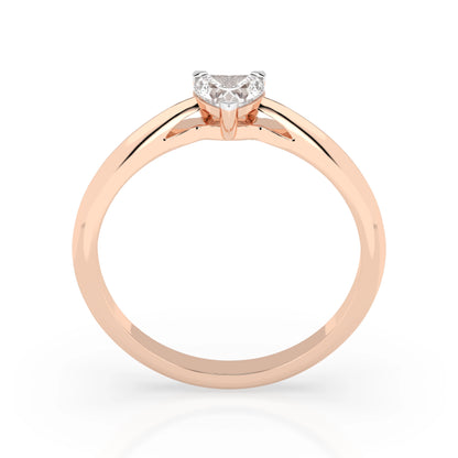Solitär-Ring (Herz), 0.3 ct — 101-10190(0.30)HRT