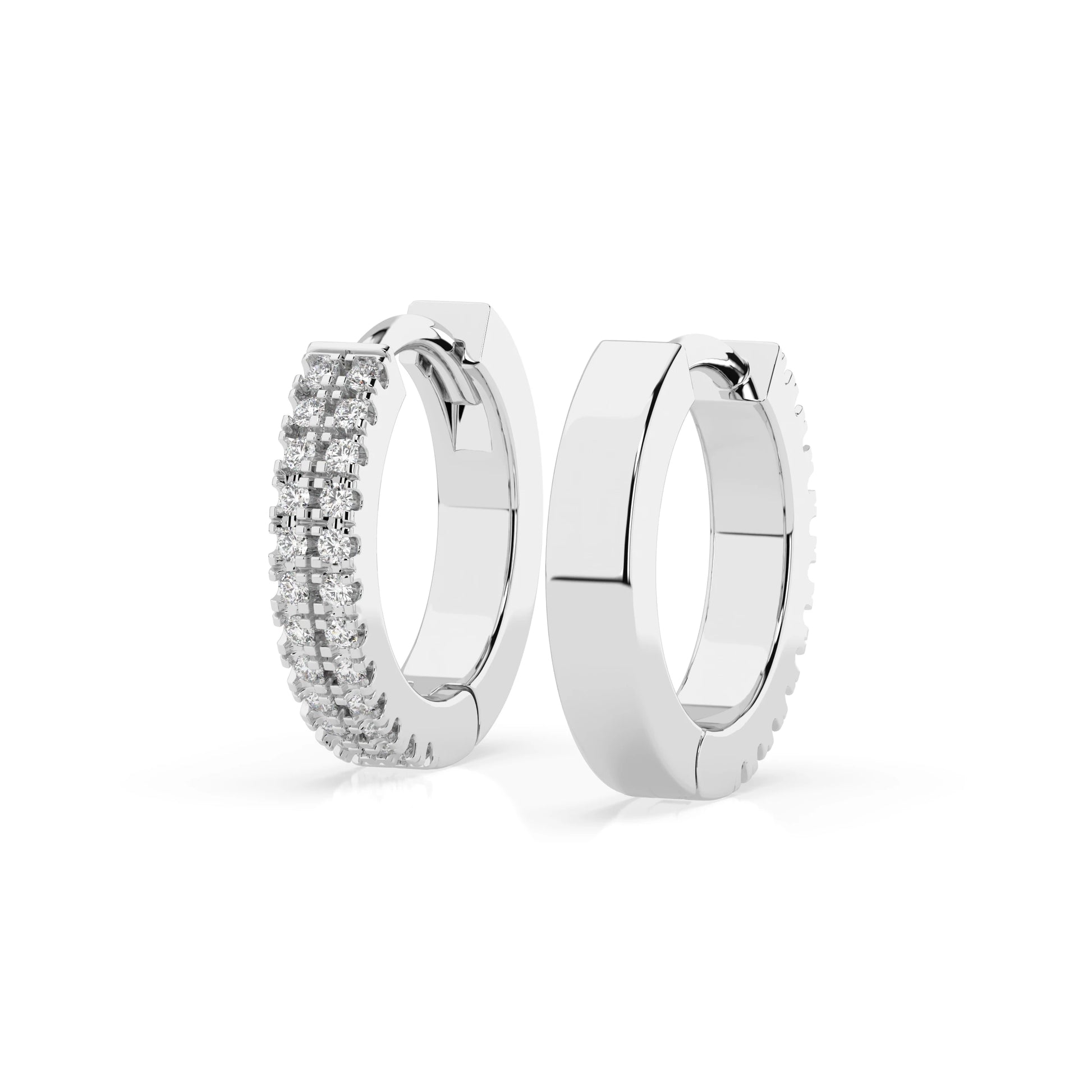 Eternity-Ohrringe (Rund), 0.19 ct — 102-10301
