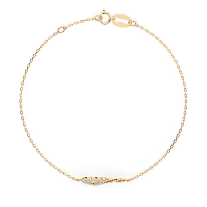 Minimalismus-Armband (Rund), 0.11 ct — 105-10011