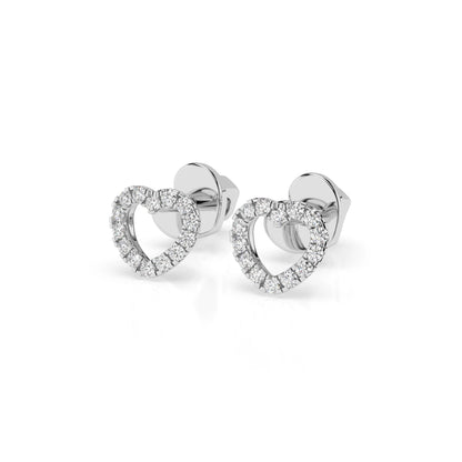 Minimalismus-Ohrringe (Rund), 0.14 ct — 102-10028