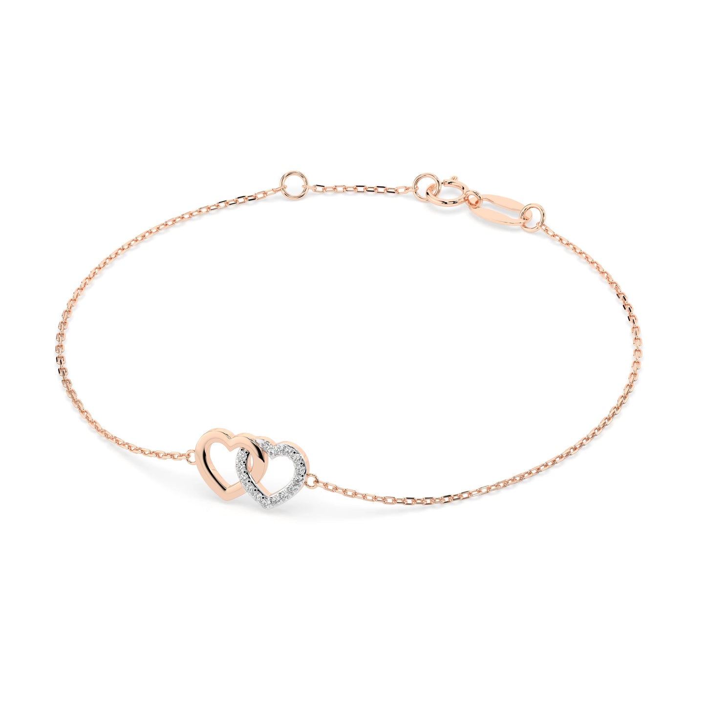 Minimalismus-Armband (Rund), 0.08 ct — 105-10010