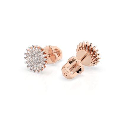 Illusion-Ohrringe (Rund), 0.3 ct — 102-10171