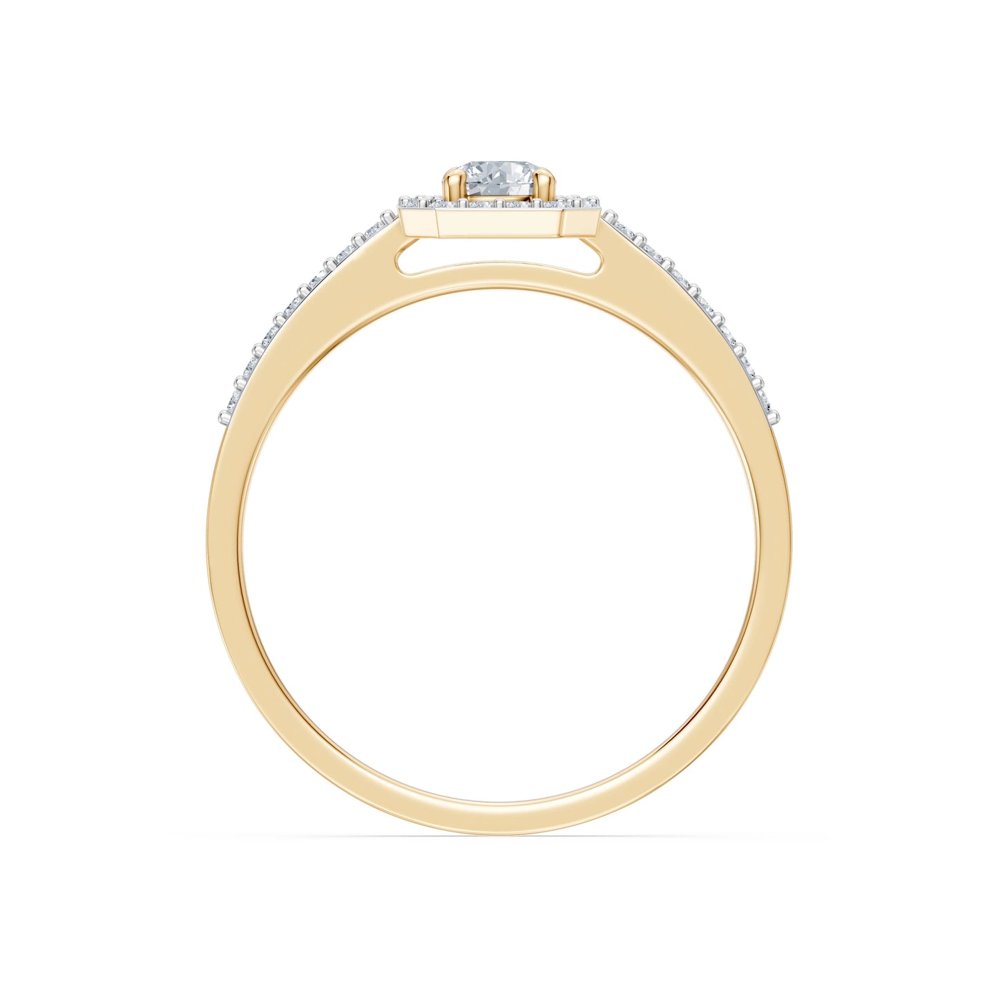 Solitär-Eternity-Ring, 0.2 ct — 101-10118/2(3.7)