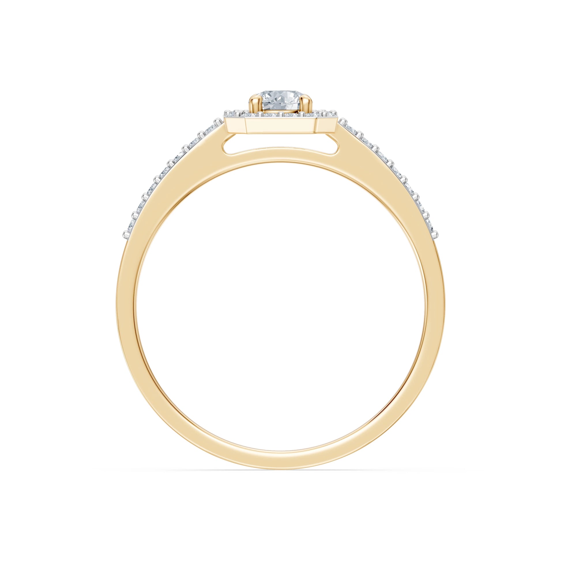 Solitär-Eternity-Ring, 0.2 ct — 101-10118/2(3.7)