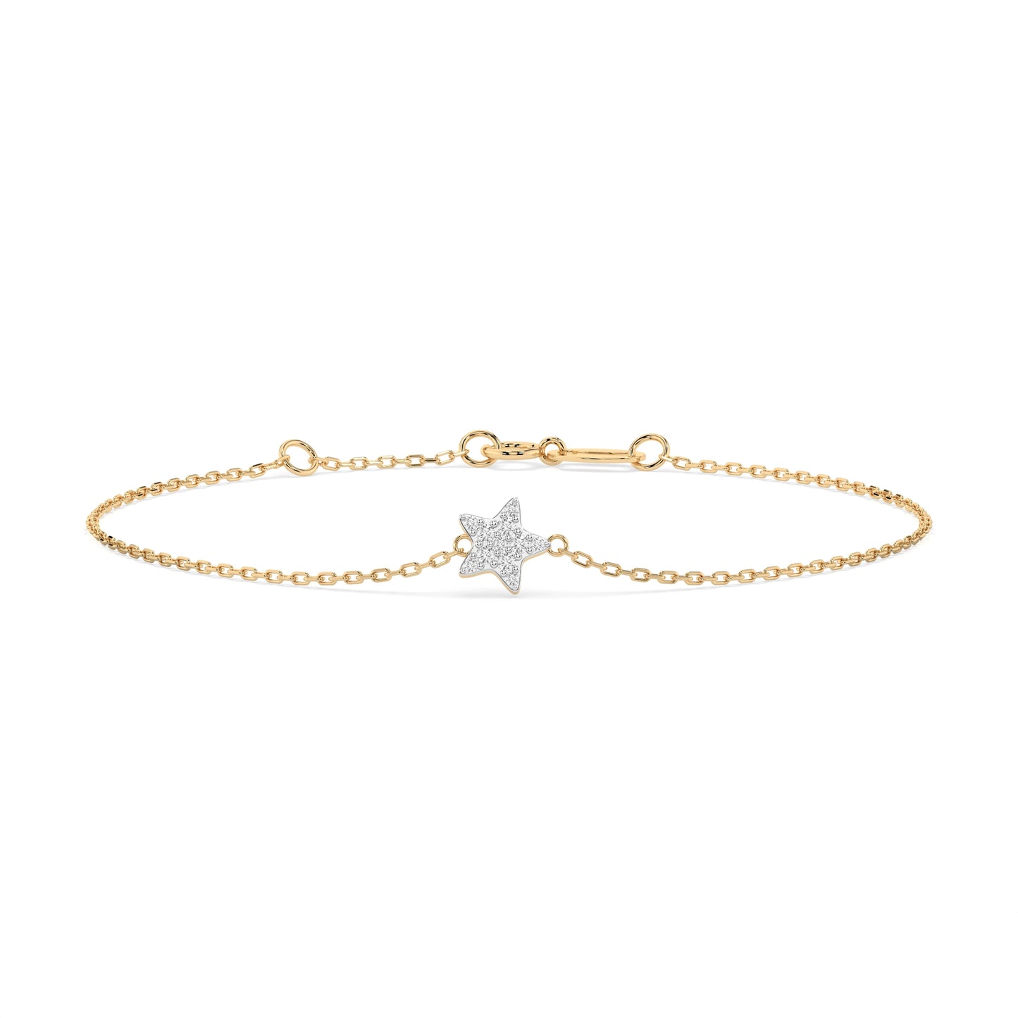 Minimalismus-Armband (Rund), 0.03 ct — 105-10013