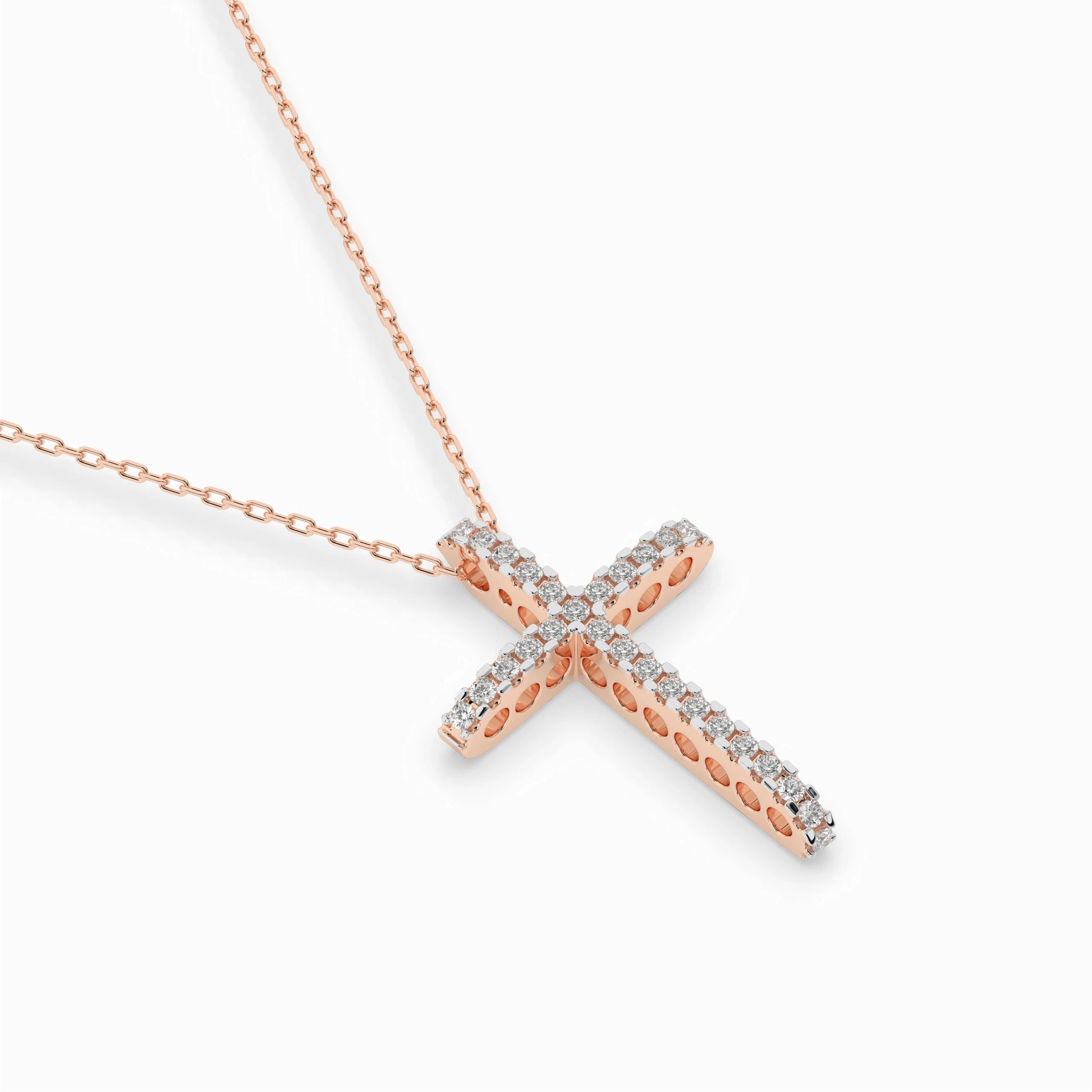 Minimalismus-Halskette (Rund), 0.14 ct — 104-10026