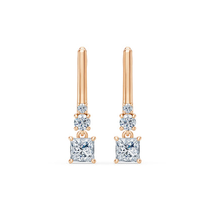 Solitär-Eternity-Ohrringe, 0.8 ct — 102-10143(0.40)PR