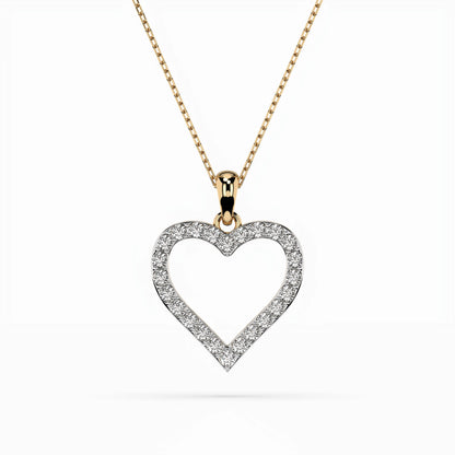 Minimalismus-Halskette (Rund), 0.31 ct — 104-10060