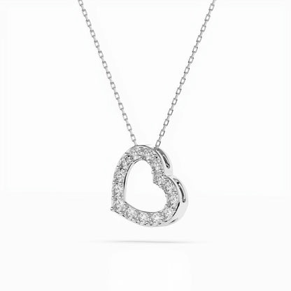 Minimalismus-Halskette (Rund), 0.35 ct — 104-10061
