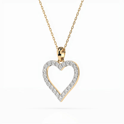 Minimalismus-Halskette (Rund), 0.31 ct — 104-10060