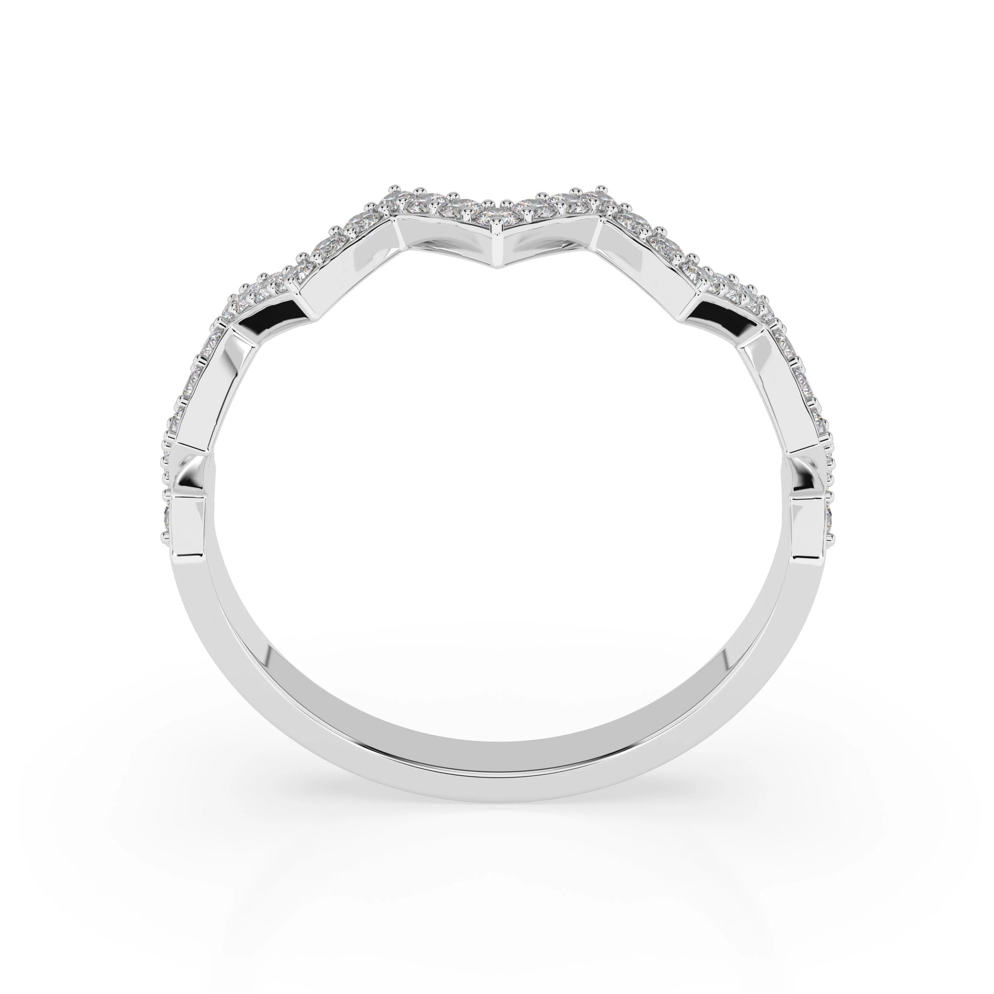 Minimalismus-Ring (Rund), 0.26 ct — 101-10162/2