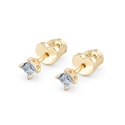Solitär-Schmetterling-Ohrringe, 0.34 ct — 102-10116(3.0)PR