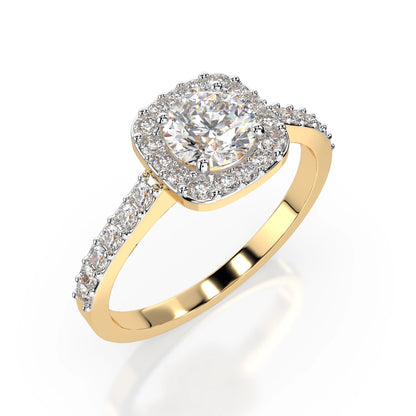 Solitär-Eternity-Ring (Rund), 0.5 ct — 101-10152(5.1)