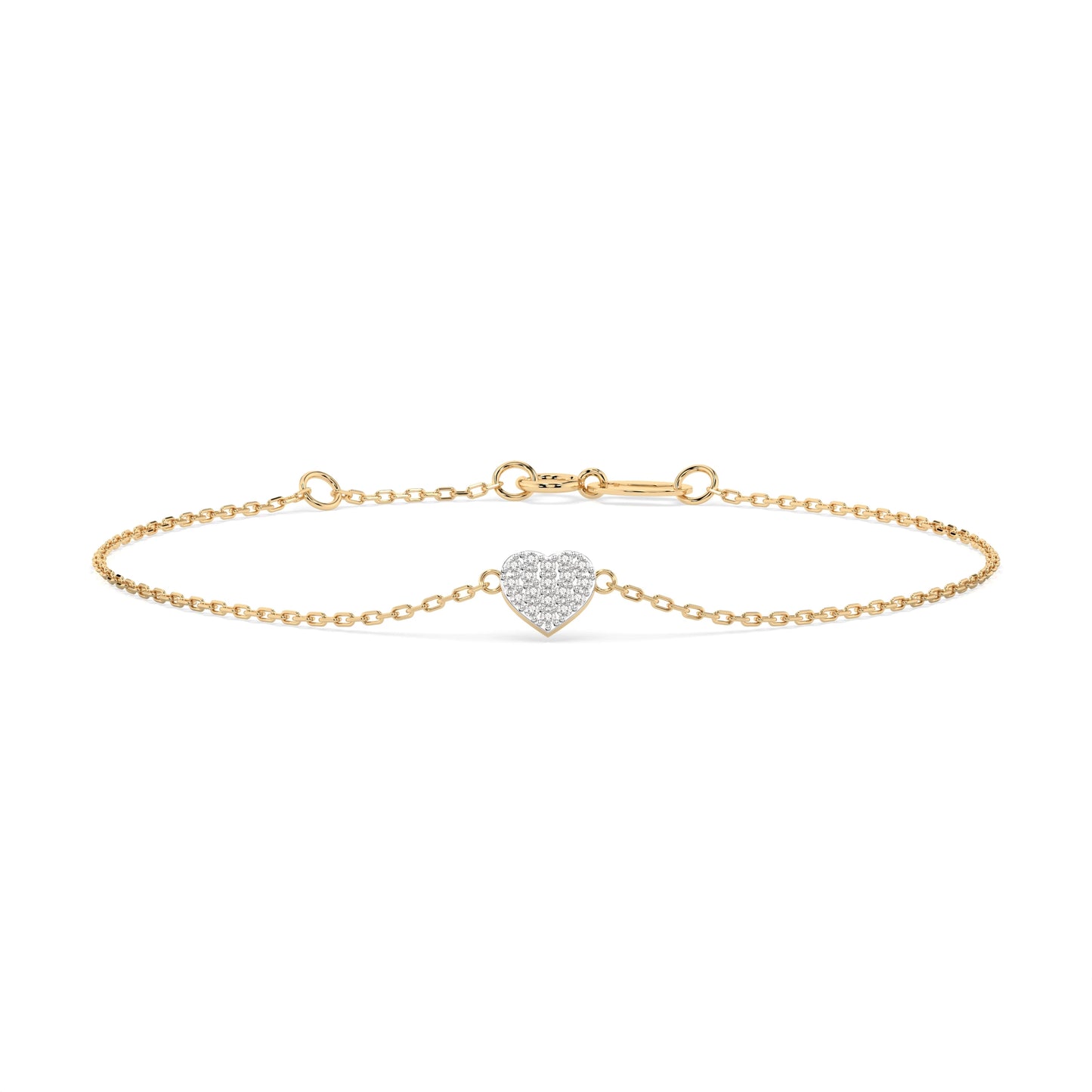 Minimalismus-Armband (Rund), 0.09 ct — 105-10012