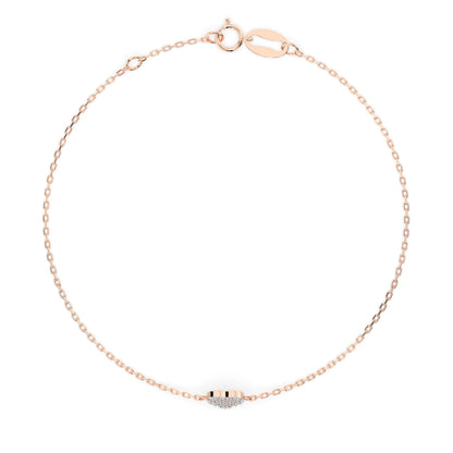 Minimalismus-Armband (Rund), 0.09 ct — 105-10012