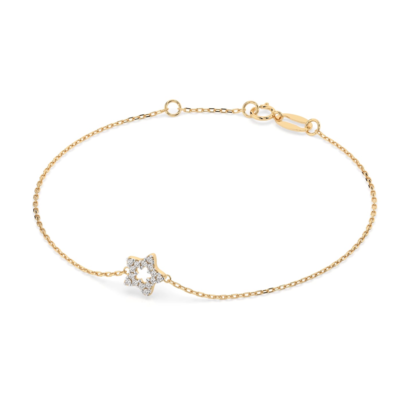 Minimalismus-Armband (Rund), 0.08 ct — 105-10014
