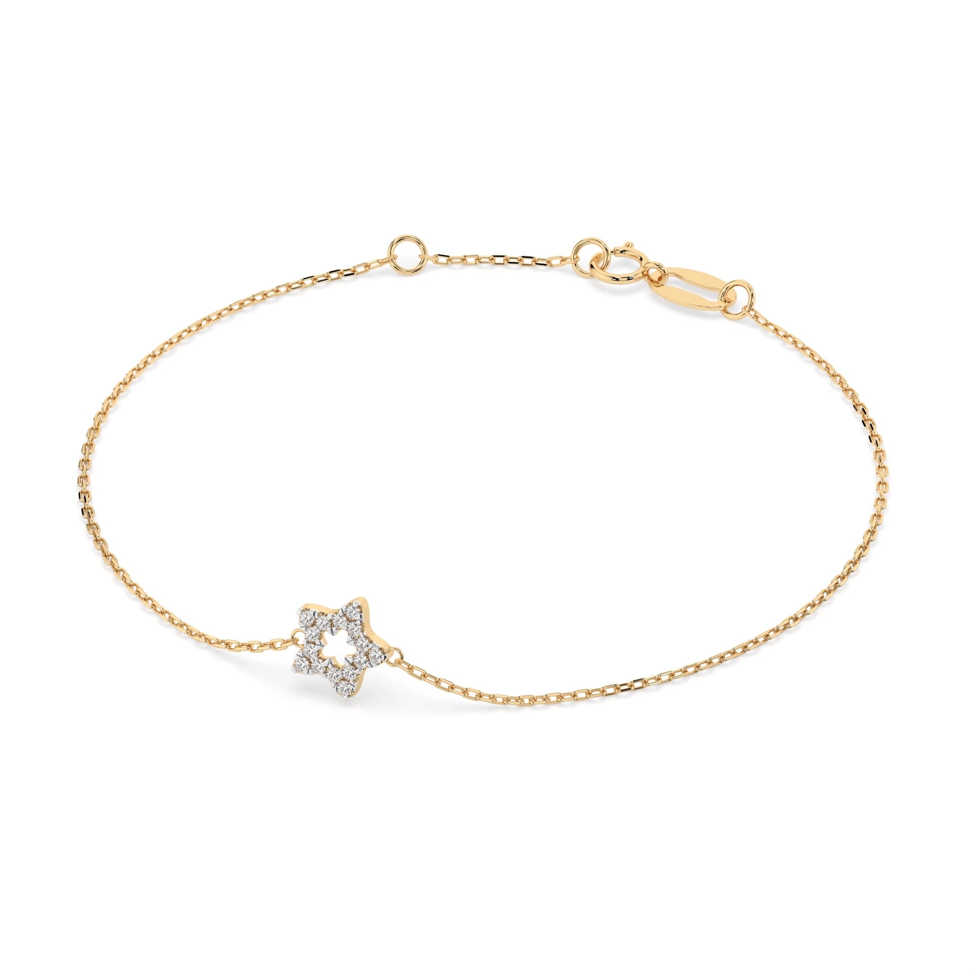 Minimalismus-Armband (Rund), 0.08 ct — 105-10014