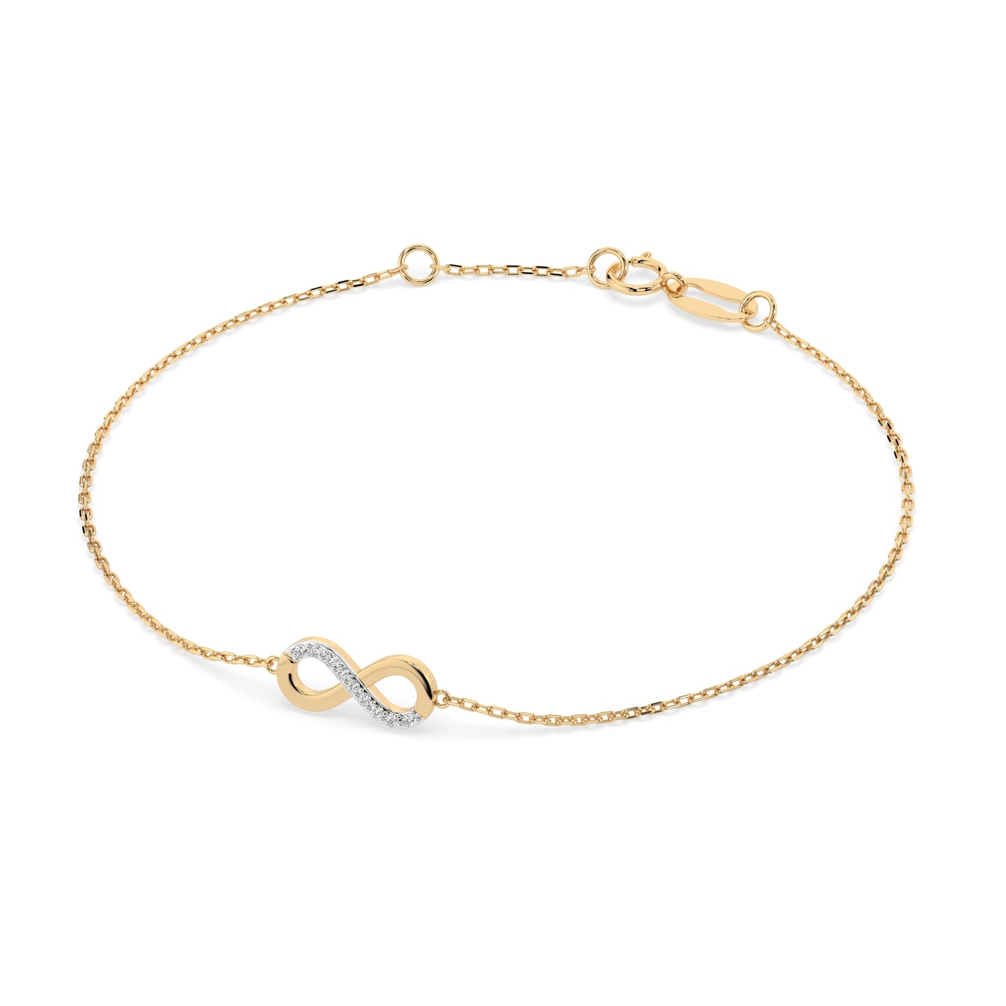 Minimalismus-Armband (Rund), 0.05 ct — 105-10009