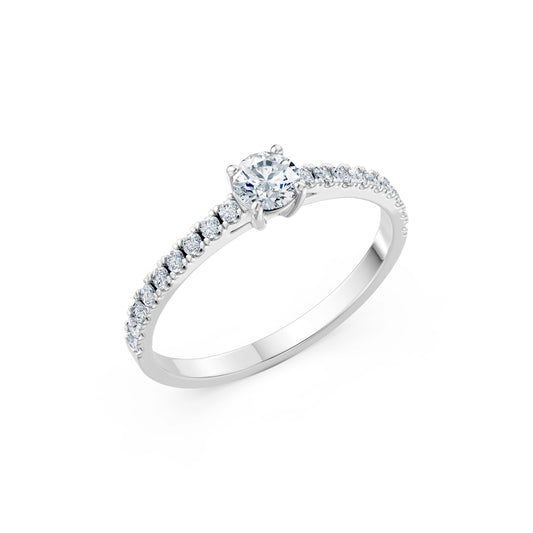 Solitär-Eternity-Ring, 0.3 ct — 101-10191(0.30)RN