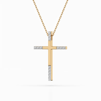 Minimalismus-Halskette (Rund), 0.08 ct — 104-10016