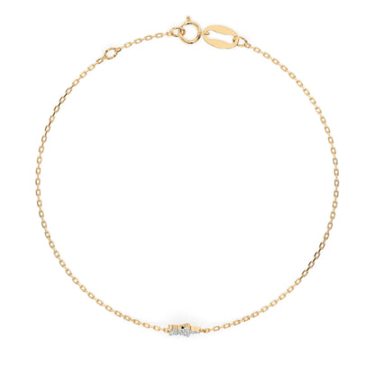 Minimalismus-Armband (Rund), 0.03 ct — 105-10013