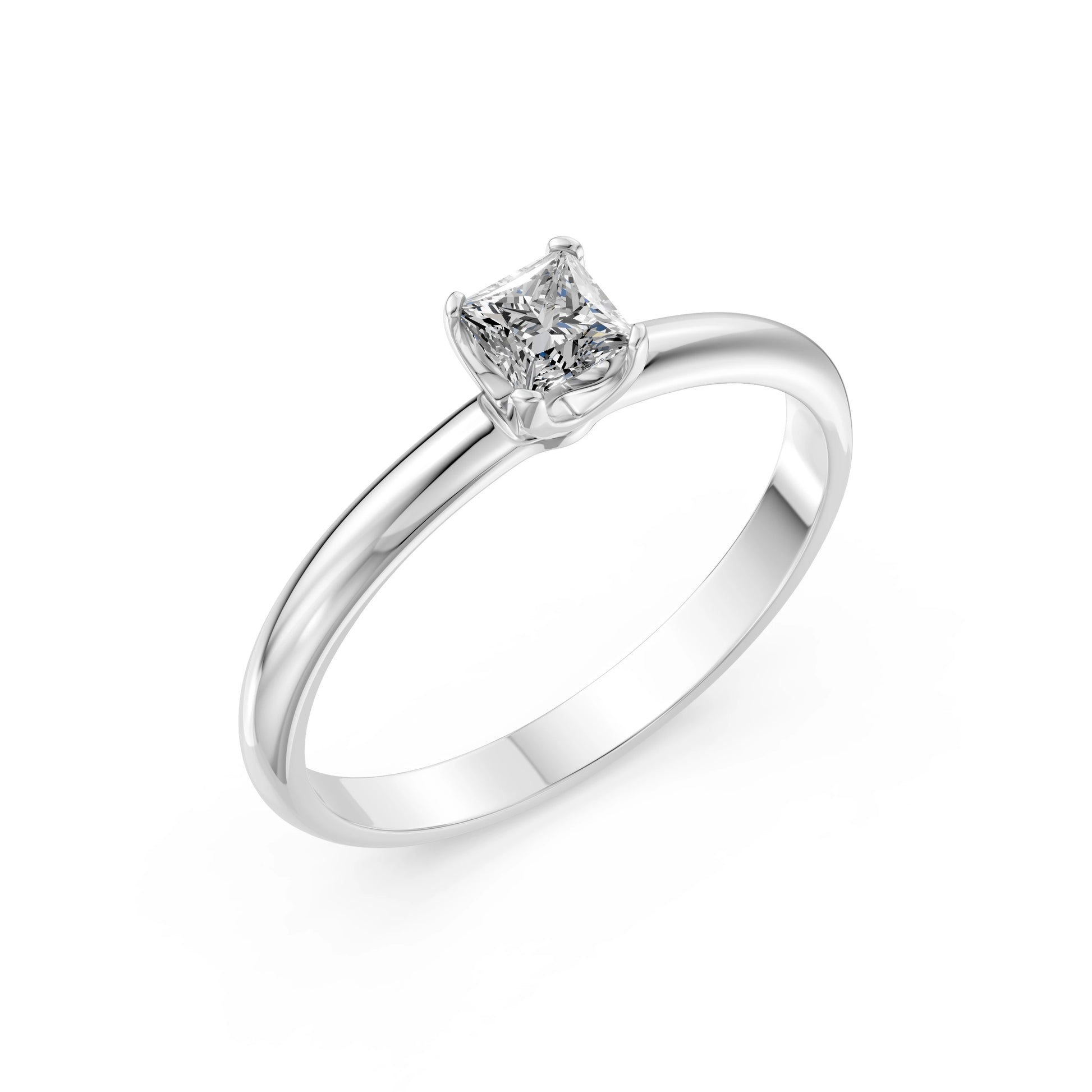 Solitär-Ring, 0.4 ct — 101-10110(0.40)PR