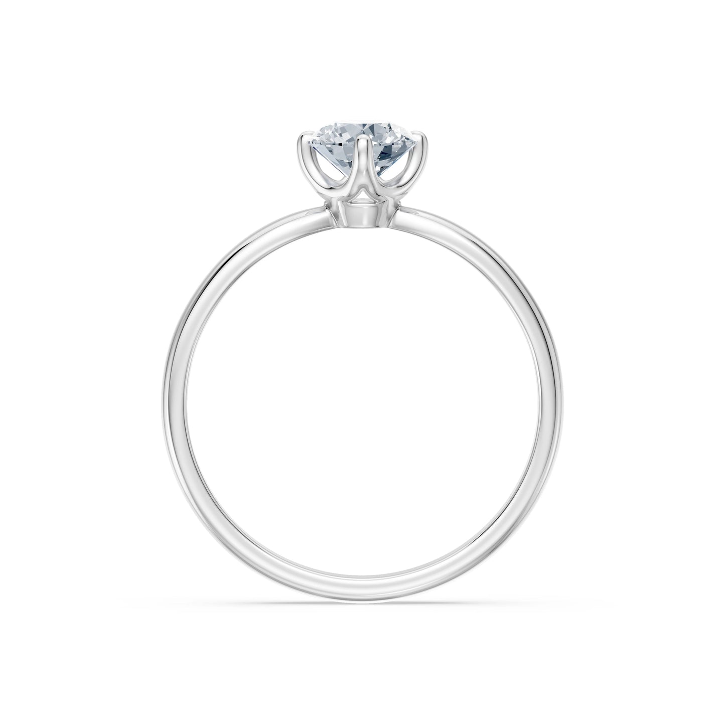 Solitär-Ring, 0.45 ct — 101-10041(4.8)