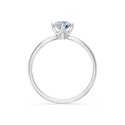 Solitär-Ring, 0.45 ct — 101-10041(4.8)