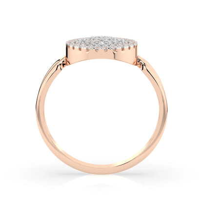 Illusion-Ring (Rund), 0.15 ct — 101-10073