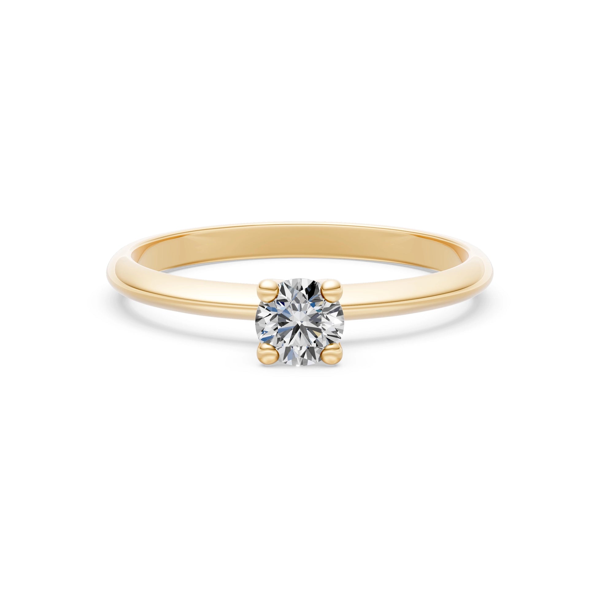 Solitär-Ring, 0.3 ct — 101-10104(4.2)