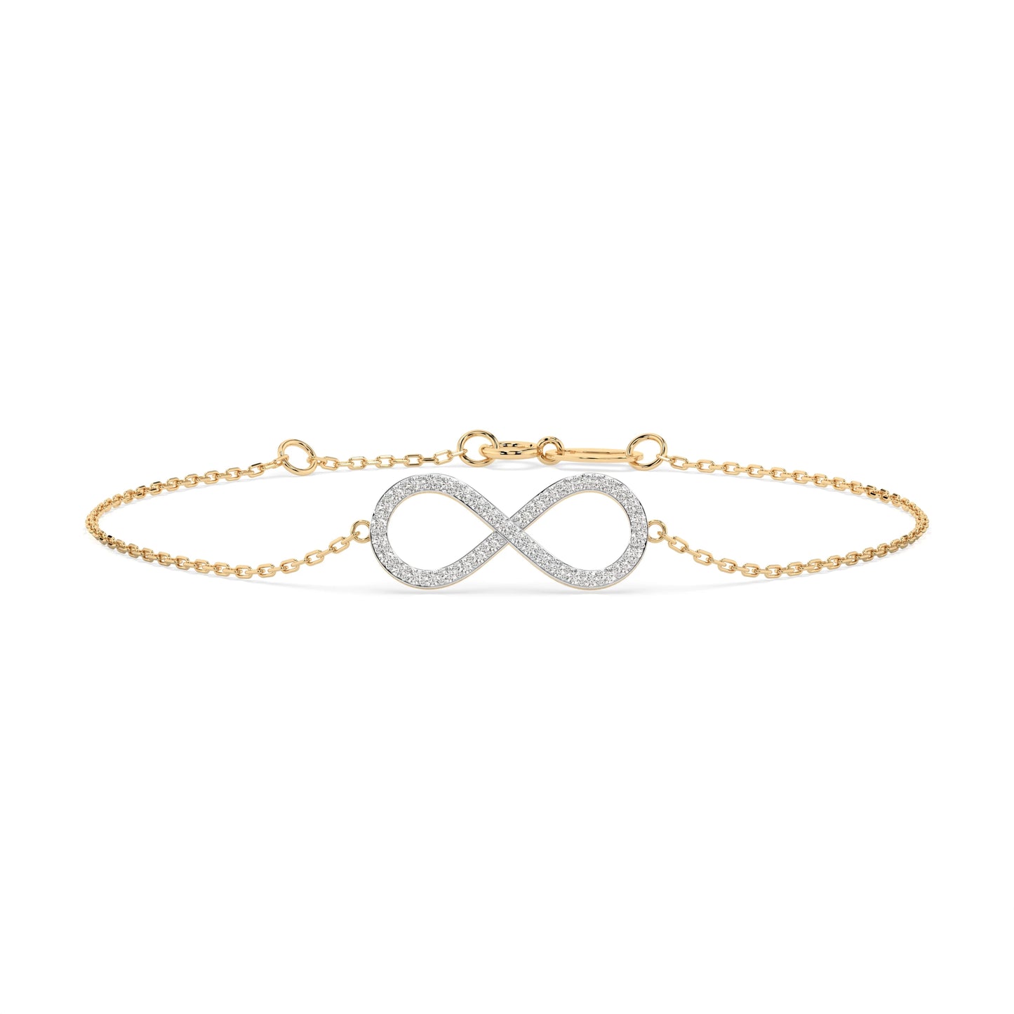 Minimalismus-Armband (Rund), 0.19 ct — 105-10006