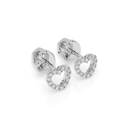 Minimalismus-Ohrringe (Rund), 0.14 ct — 102-10028