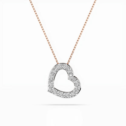 Minimalismus-Halskette (Rund), 0.35 ct — 104-10061