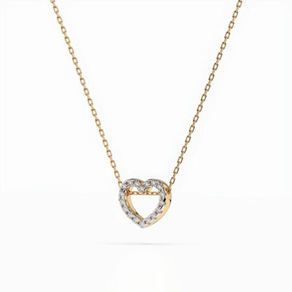 Minimalismus-Halskette (Rund), 0.09 ct — 104-10051