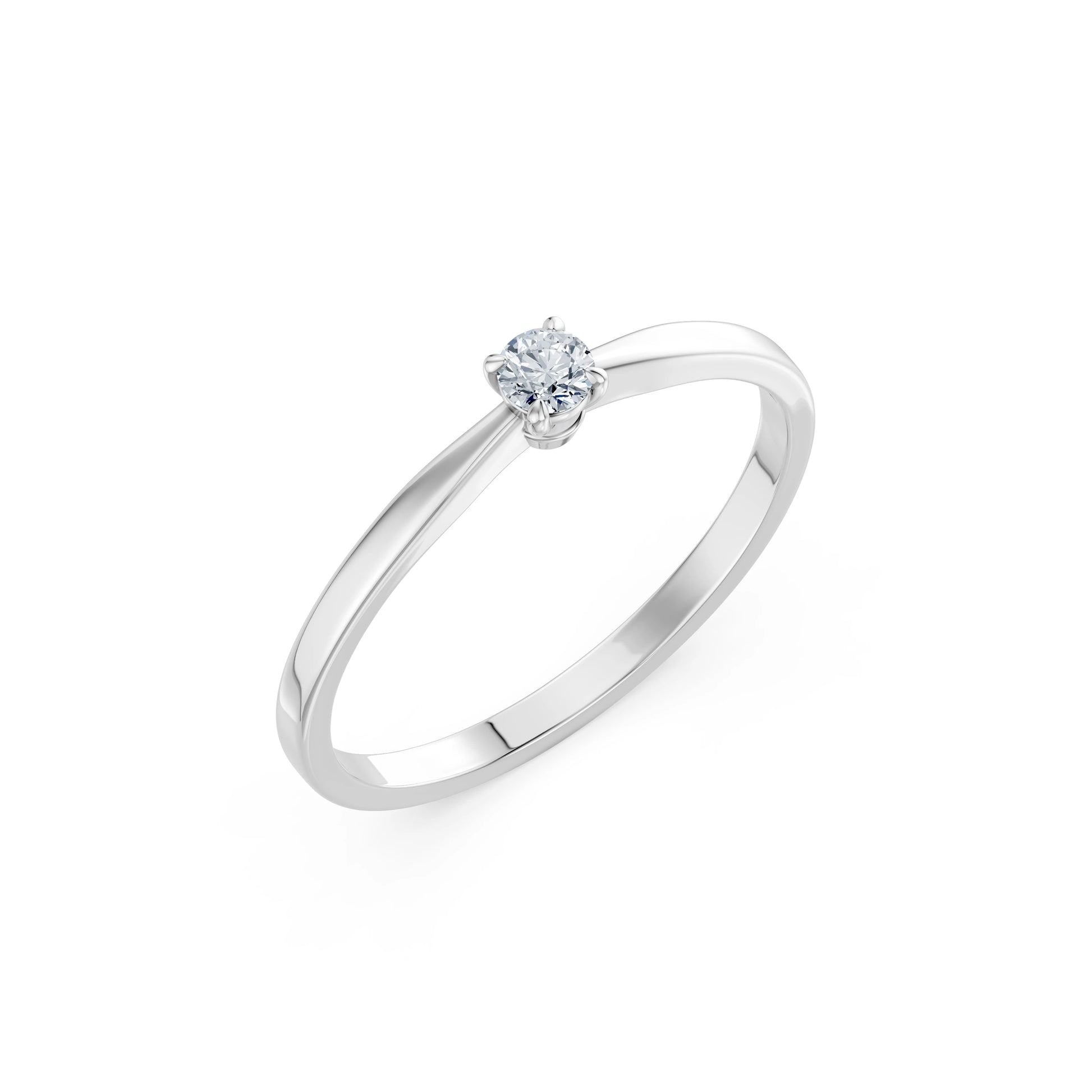 Solitär-Ring, 0.1 ct — 101-10116(3.0)