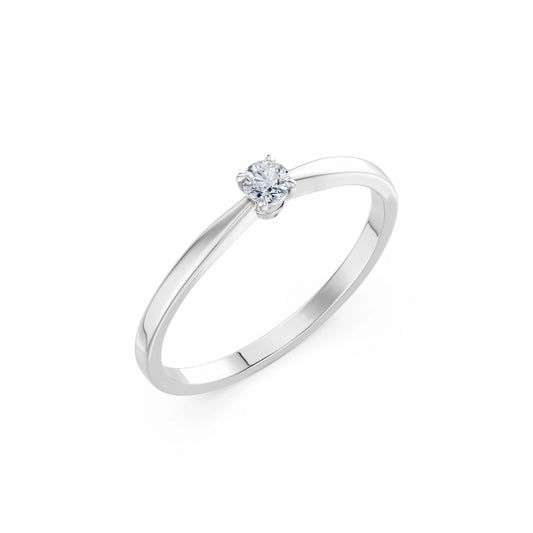 Solitär-Ring, 0.1 ct — 101-10116(3.0)