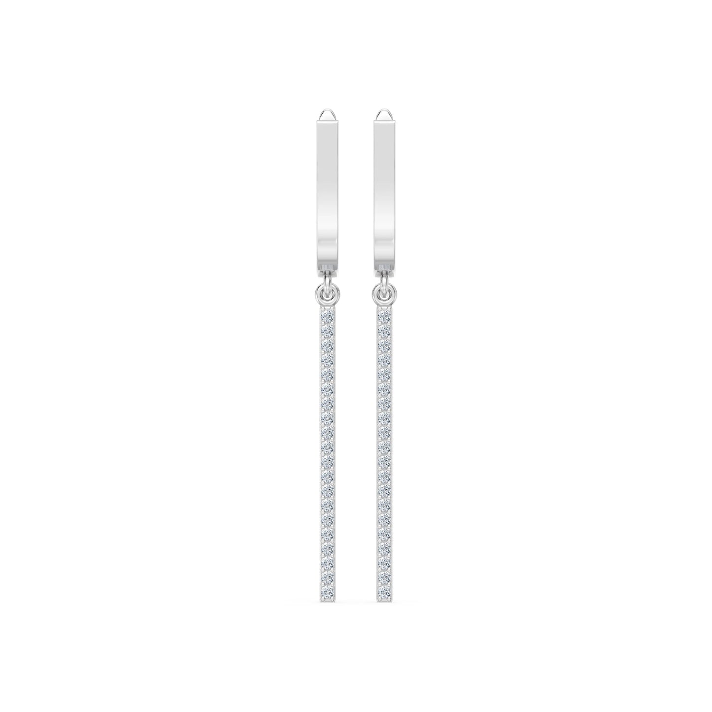 Minimalismus-Ohrringe, 0.24 ct — 102-10129/1