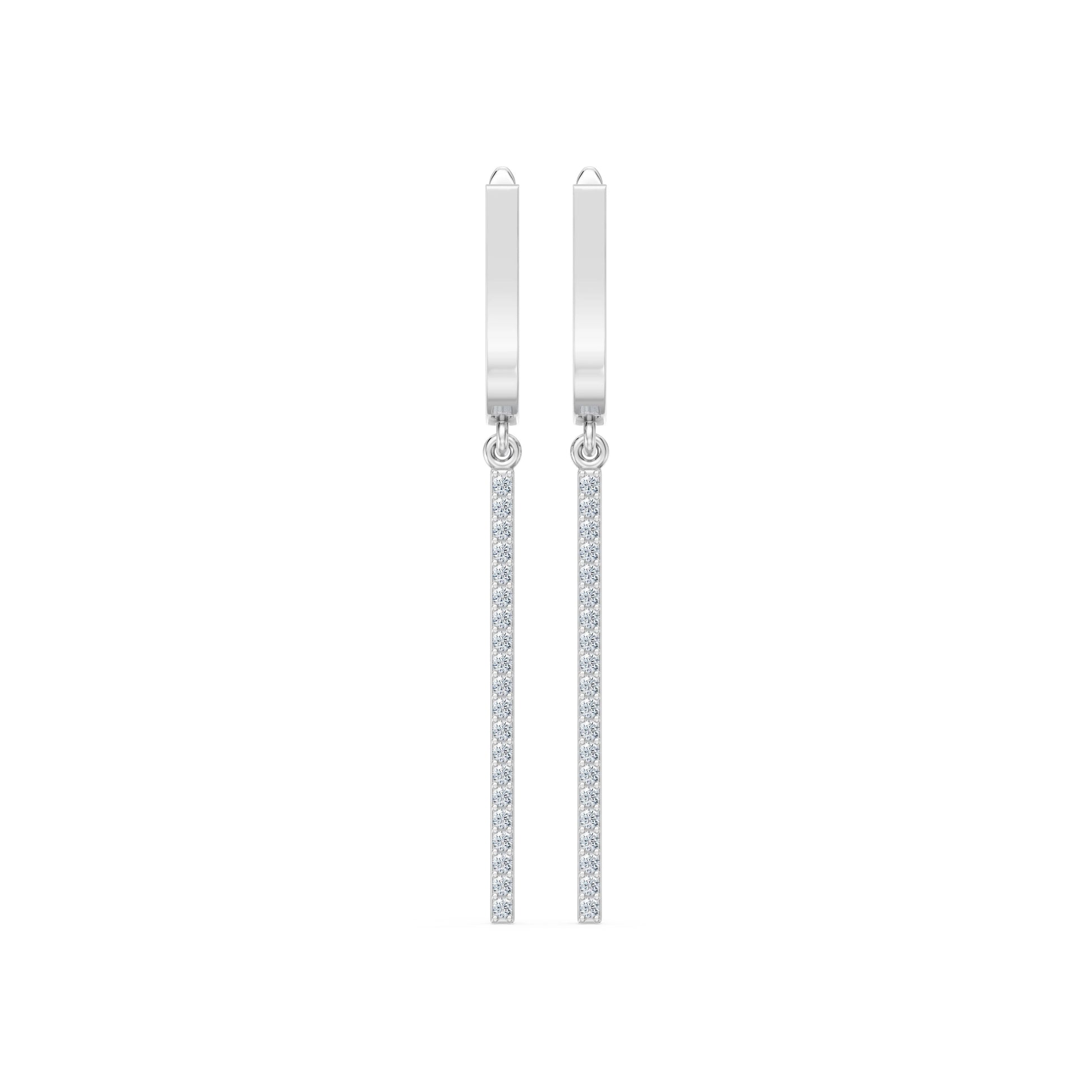 Minimalismus-Ohrringe, 0.24 ct — 102-10129/1