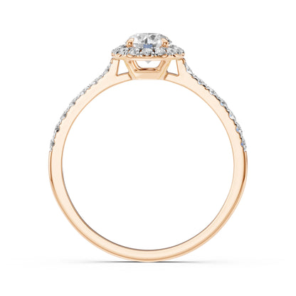 Solitär-Eternity-Ring (Rund), 0.5 ct — 101-10095(5.1)