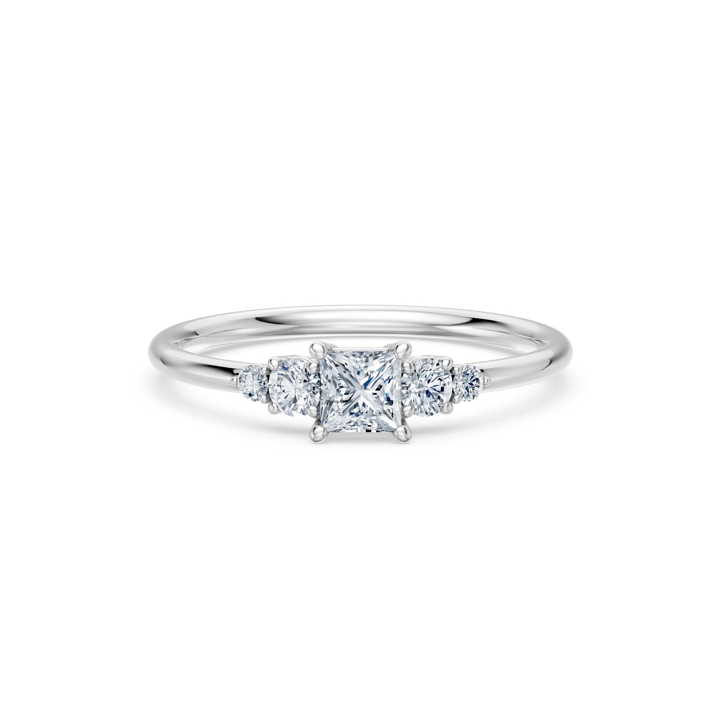 Solitär-Eternity-Ring, 0.3 ct — 101-10143(0.30)PR