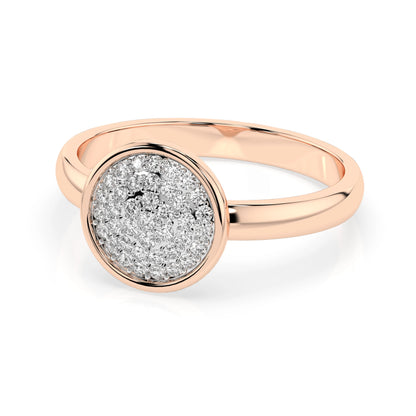 Illusion-Ring (Rund), 0.23 ct — 101-10068
