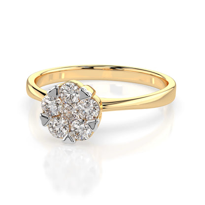 Illusion-Ring (Rund), 0.1 ct — 101-10015/1(3.0)