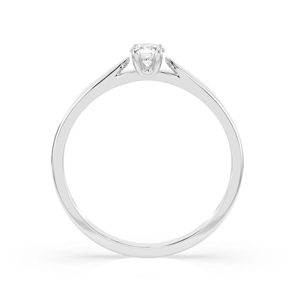 Solitär-Ring (Rund), 0.15 ct — 101-10046(3.4)