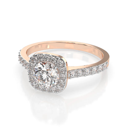 Solitär-Eternity-Ring (Rund), 0.4 ct — 101-10152(4.7)