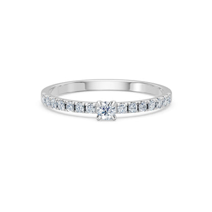Solitär-Eternity-Ring, 0.09 ct — 101-10126/1(2.8)