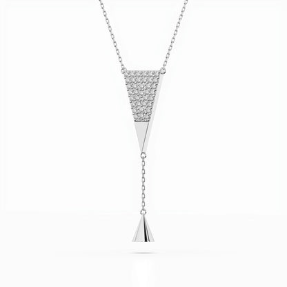 Minimalismus-Halskette (Rund), 0.22 ct — 104-10018