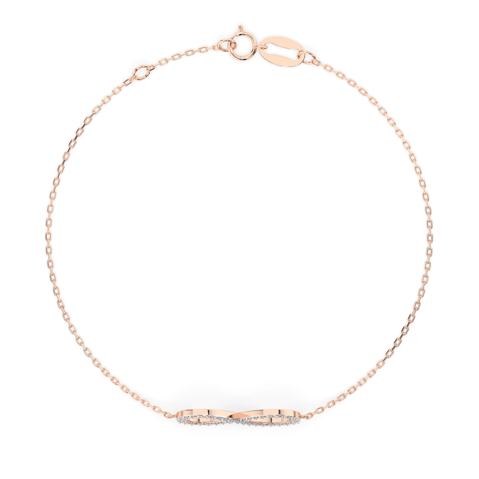 Minimalismus-Armband (Rund), 0.19 ct — 105-10006