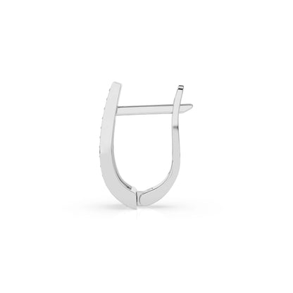 Eternity-Ohrringe (Rund), 0.42 ct — 102-10045/2