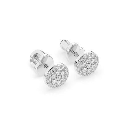 Illusion-Ohrringe (Rund), 0.16 ct — 102-10072